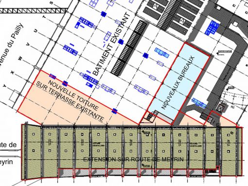 Centre commercial Balexert – Transformation Ouest – Vernier (Suisse)