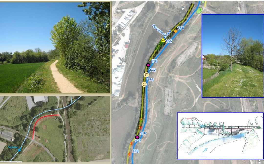 Digue de la Sanne – Salaise sur Sanne (38) – France