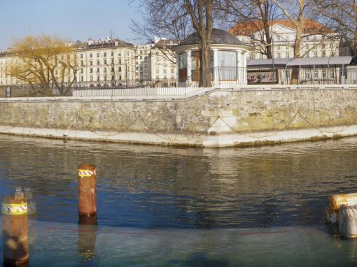 Conduite d’eau filtrée sous lacustre – Prieuré à Arquebuse – Genève – Suisse