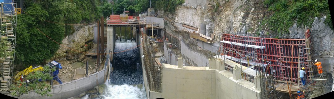 Barrage usine des Moulinets – Orbe (Suisse)