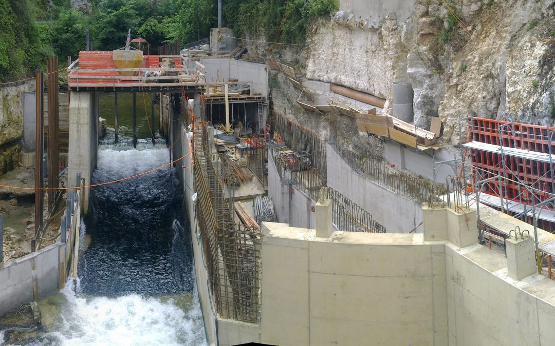 Barrage usine des Moulinets – Orbe (Suisse)