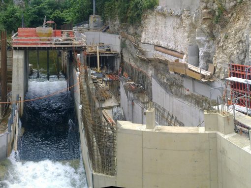 Barrage usine des Moulinets – Orbe (Suisse)