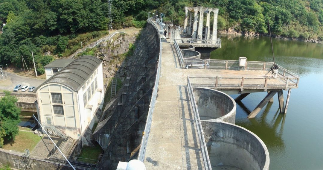 Barrage et centrale hydroélectrique de Rophémel (22) – France