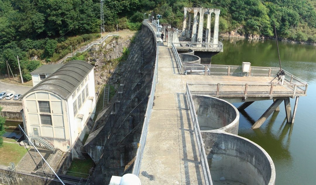 Barrage et centrale hydroélectrique de Rophémel (22) – France