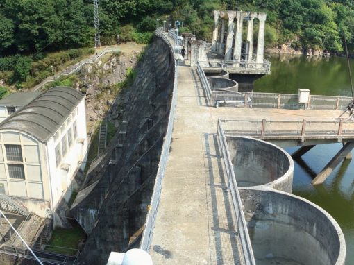 Barrage et centrale hydroélectrique de Rophémel (22) – France